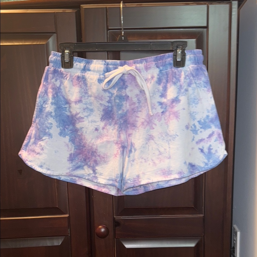 Charlotte Russe Purple and Blue Athletic Shorts